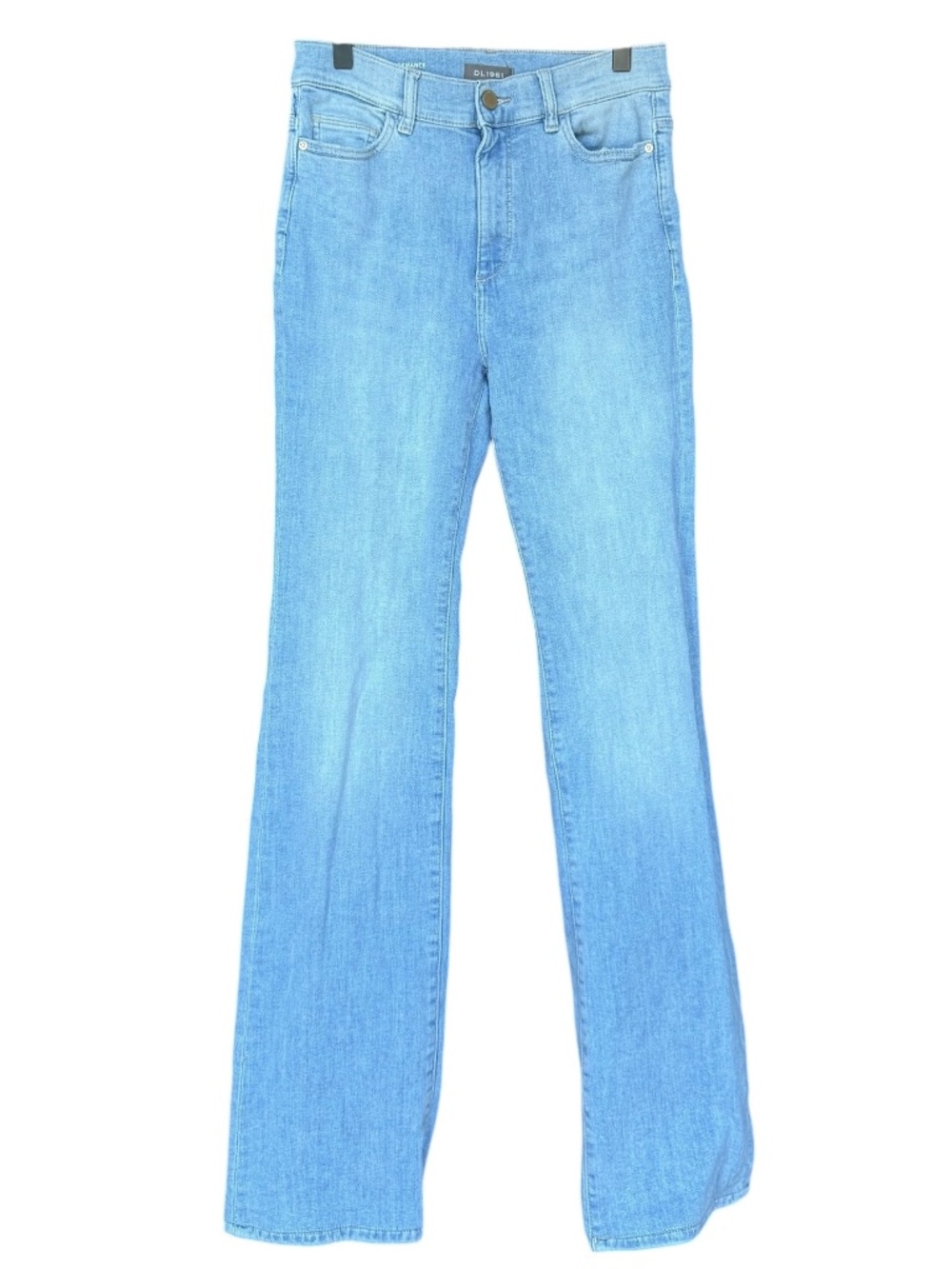 DL 1961 Light Wash‎ Bridget Boot High Rise Instaculpt Jeans Sz 28